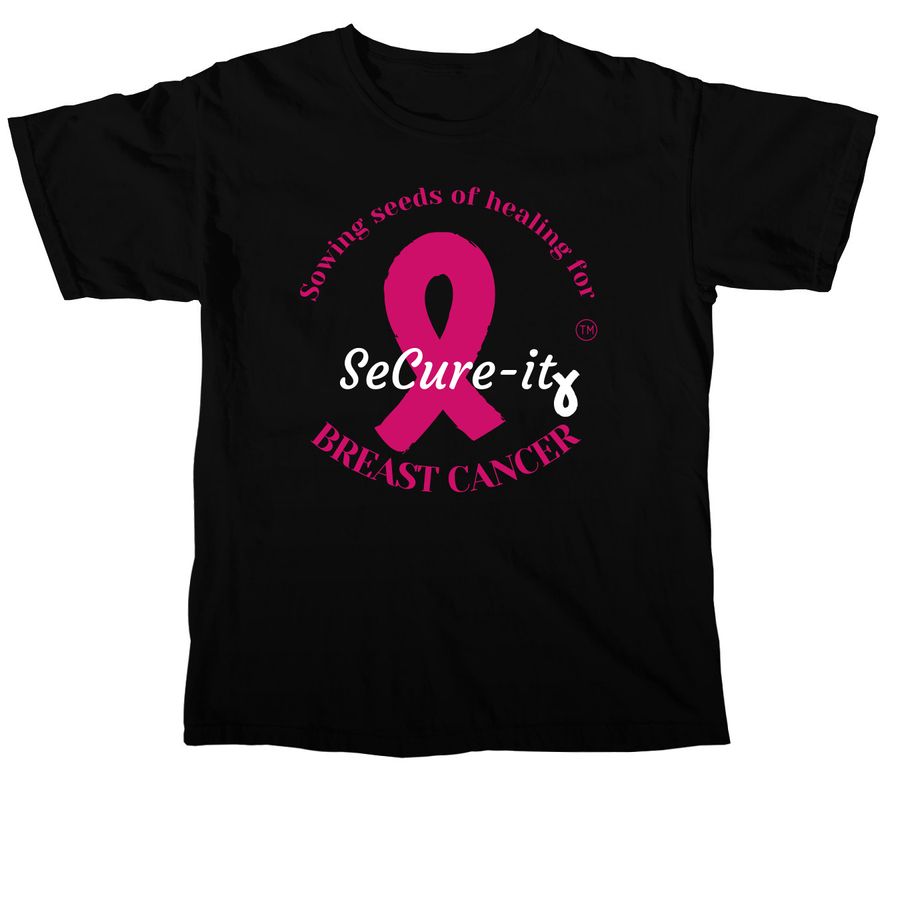 black breast cancer research comfort tee