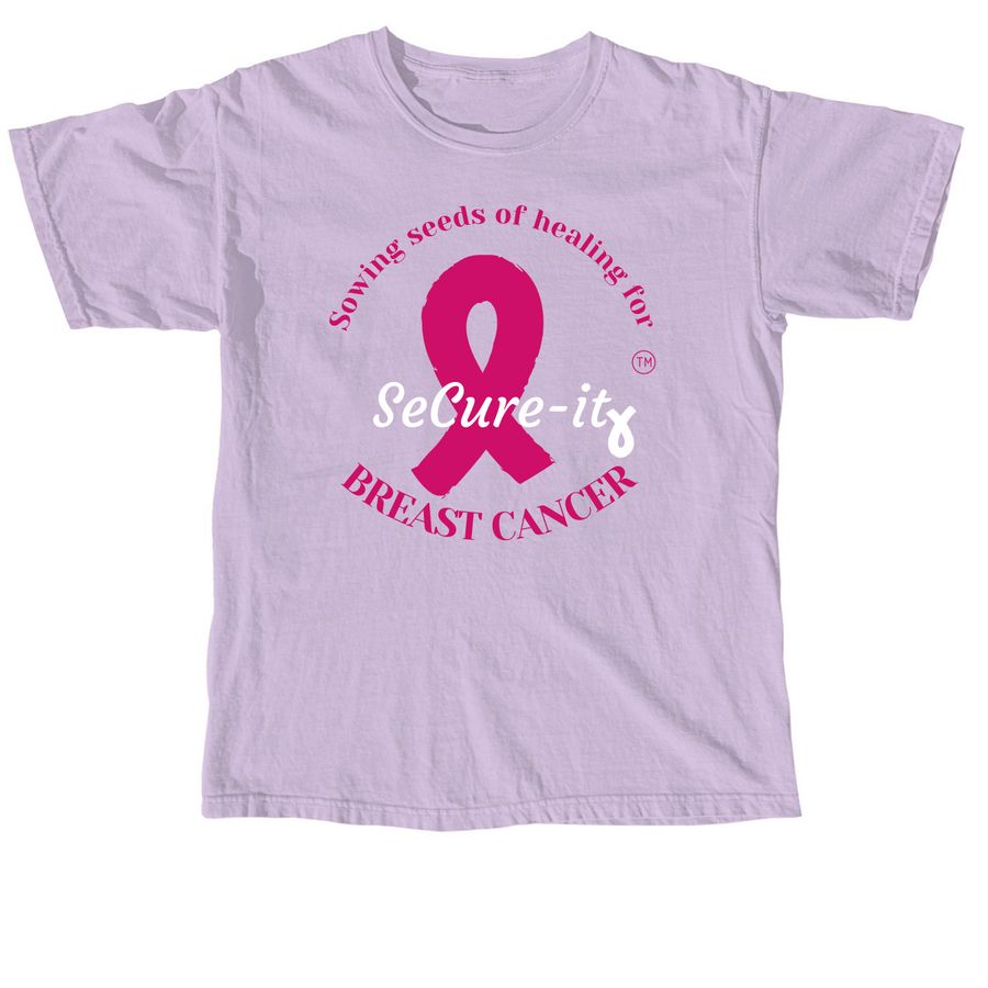 orchid breast cancer research comfort tee