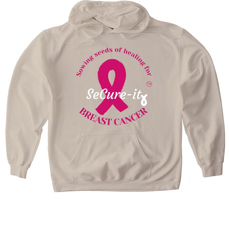 tan breast cancer research hoodie