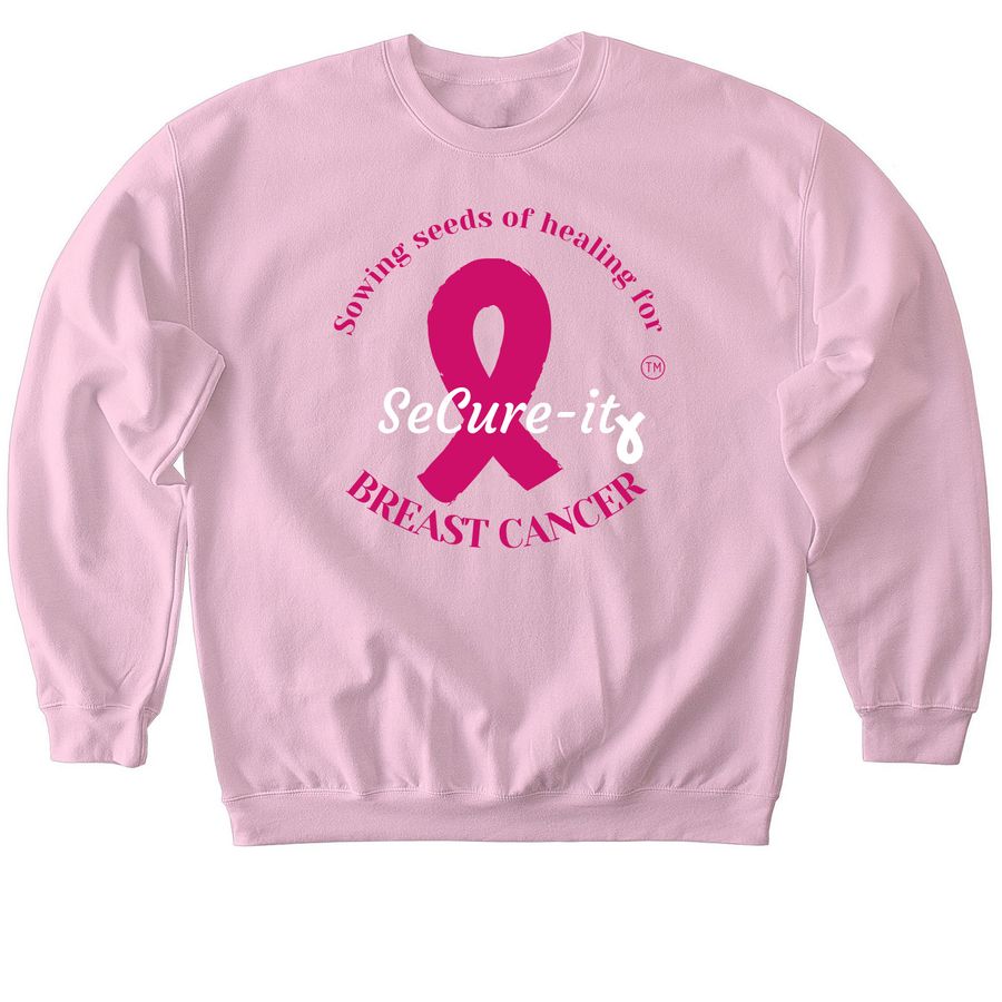 pink breast cancer research sweatshirt