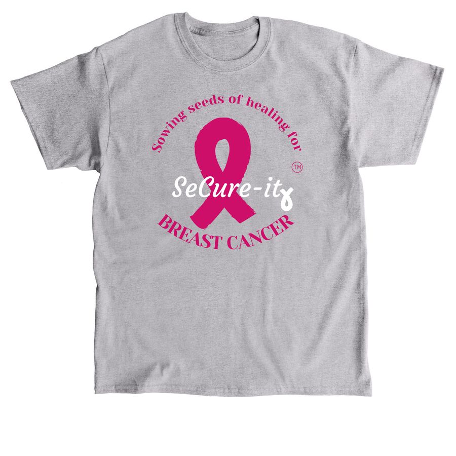 gray breast cancer research tee